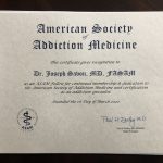 Joe Savon Asam Certificate